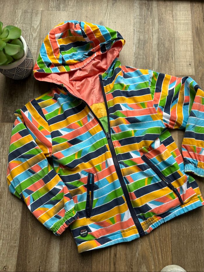 - Veste imperméable réversible Boboli - 6 ans - Très bon état