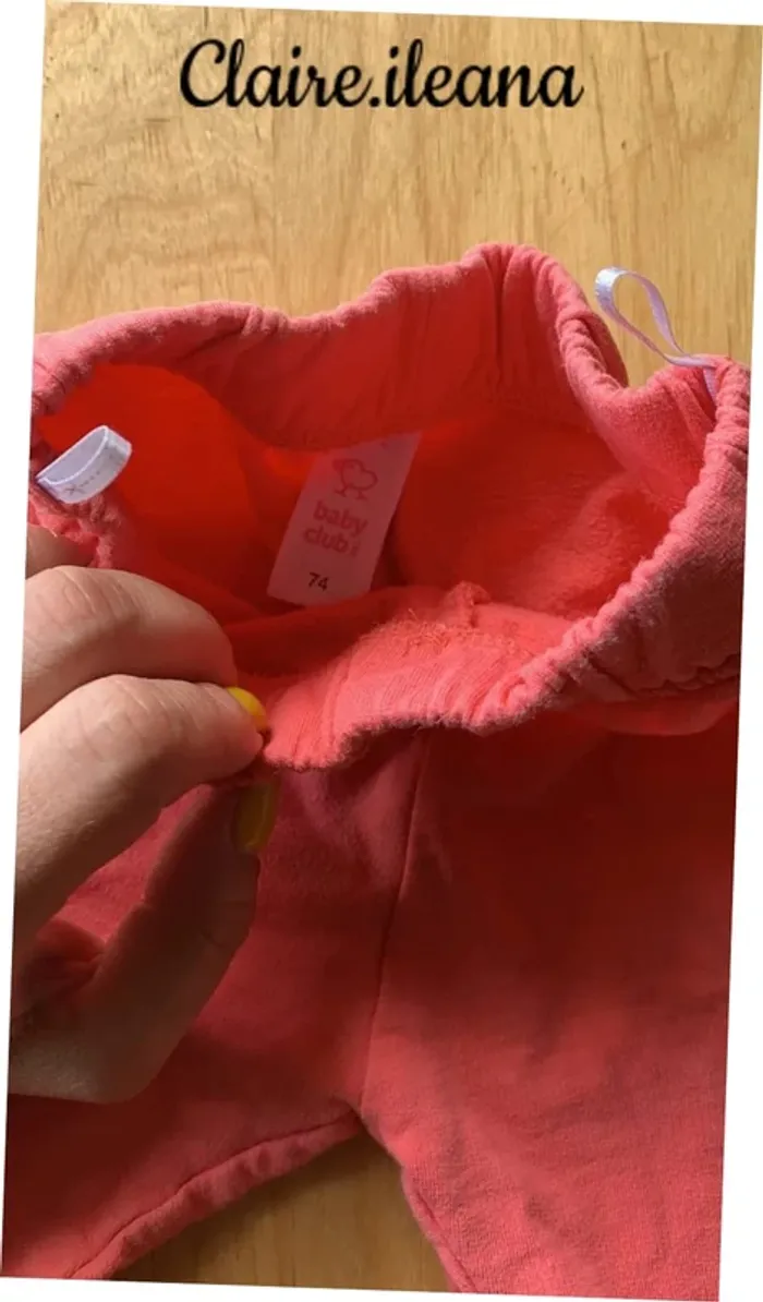 🛑lot 2 pantalon🛑12 mois - photo numéro 5