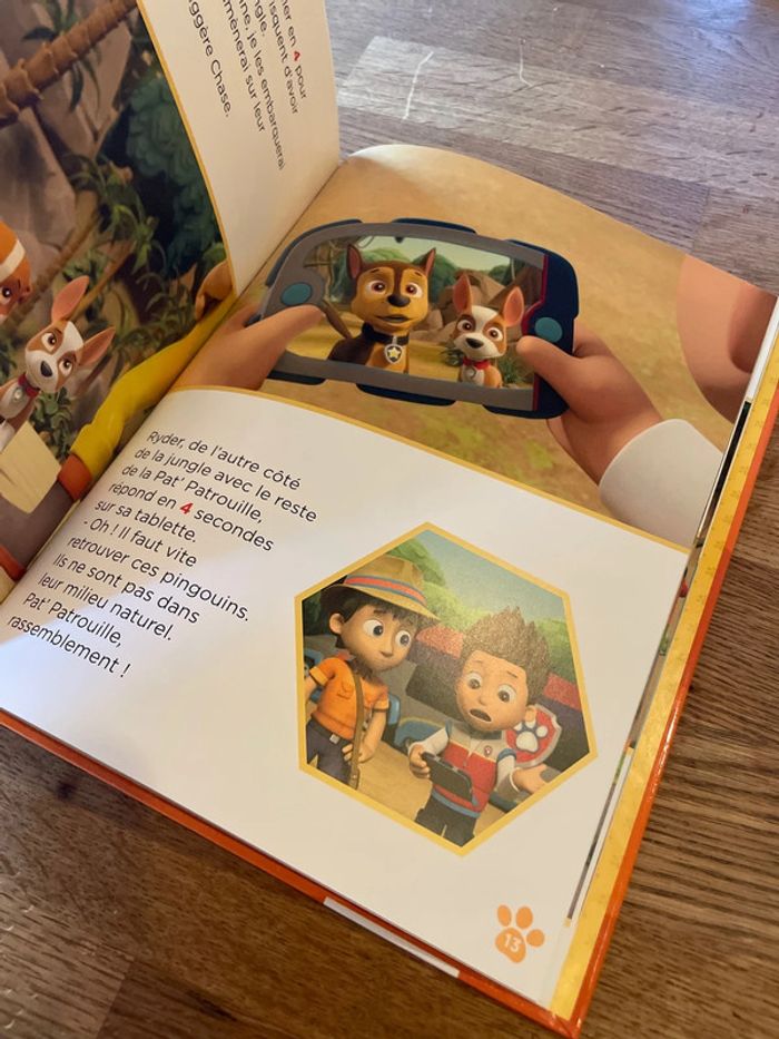 Livre La Pat Patrouille Paw Patrol L’ABC lettres chiffres formes et couleurs Le chiffre 4 Numéro 25 - photo numéro 8