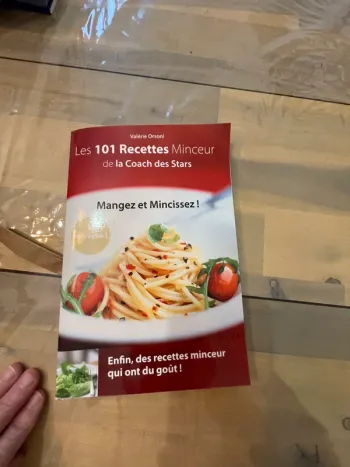 Livre de cuisine « Les 101 recettes Minceur de la Coach des Stars »