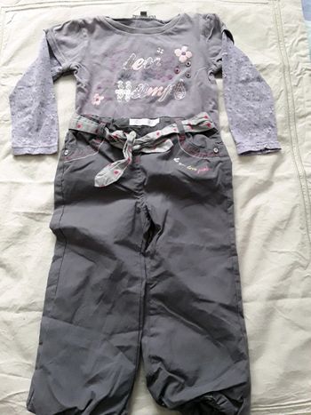 Pantalon et tee-shirts à manche long