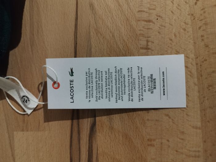 Lacoste - Peluche Crocodile 30cm - Enfant 12 mois - Verte - Neuve - photo numéro 5