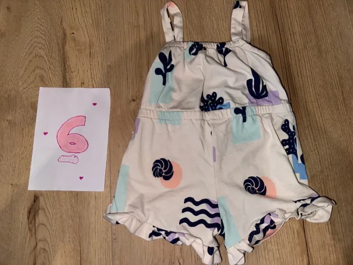 Combi-short 6 mois - photo numéro 2