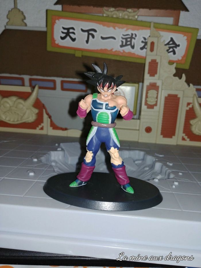 Figurine Bardock Dragon Ball Legend of Manga Hachette figure rare Baddack saiyan