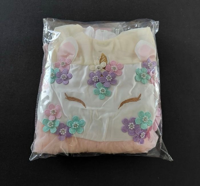 Déguisement licorne rose et accessoires 4-7ans - photo numéro 7