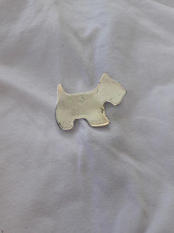 Agatha broche argentée