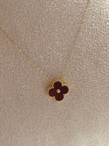 18k or Collier aver Pendentif