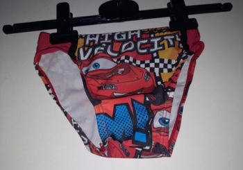 Slip de bain cars taille 6 ans