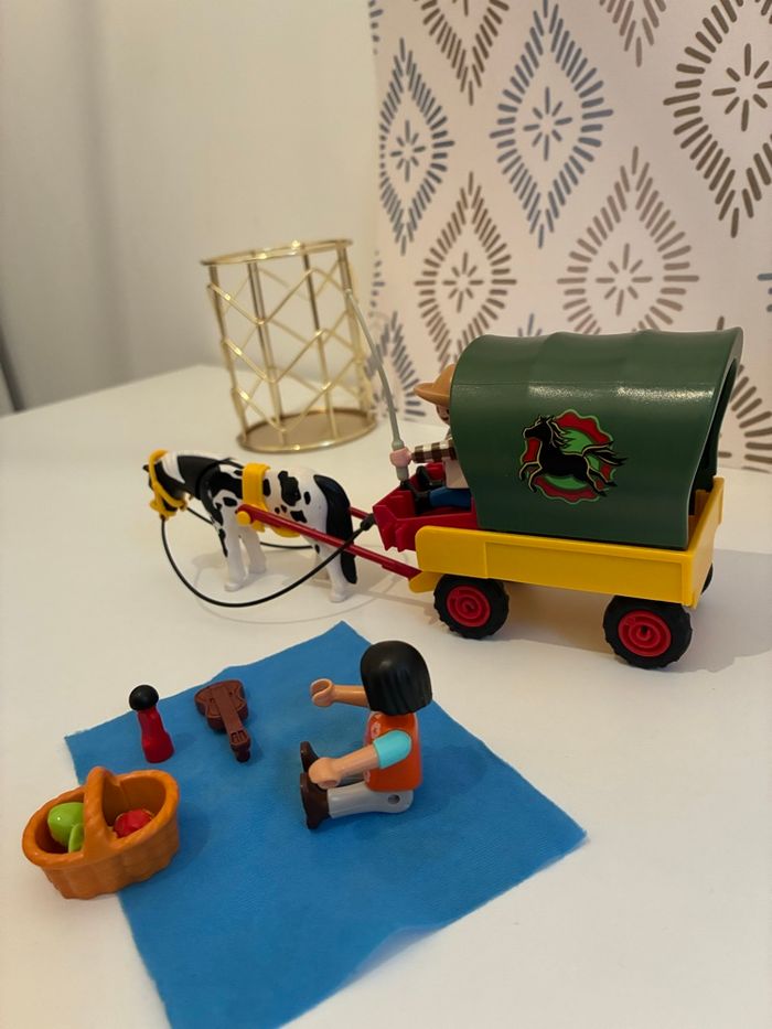 Playmobil 6948 Enfants avec chariot et poney - photo numéro 3