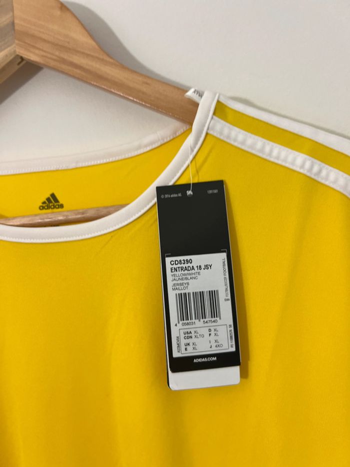 Lot 2 maillots Adidas neufs XL - photo numéro 10