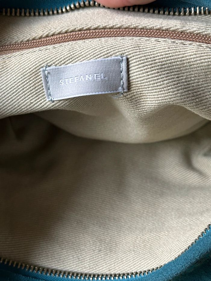 Petit sac à main en tweed Stefanel - photo numéro 7