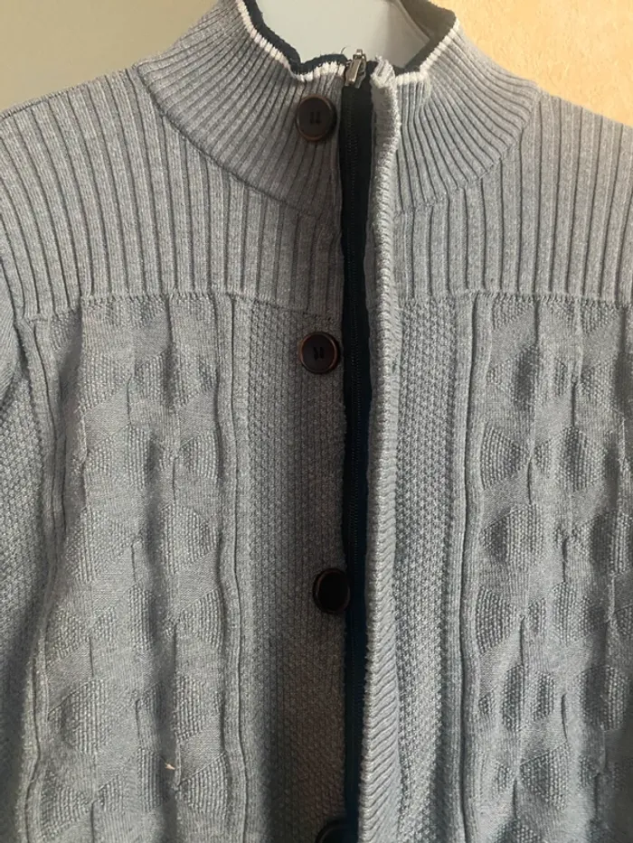 Gilet homme XXL – Style cosy & chic pour la rentrée 🍂 - photo numéro 4