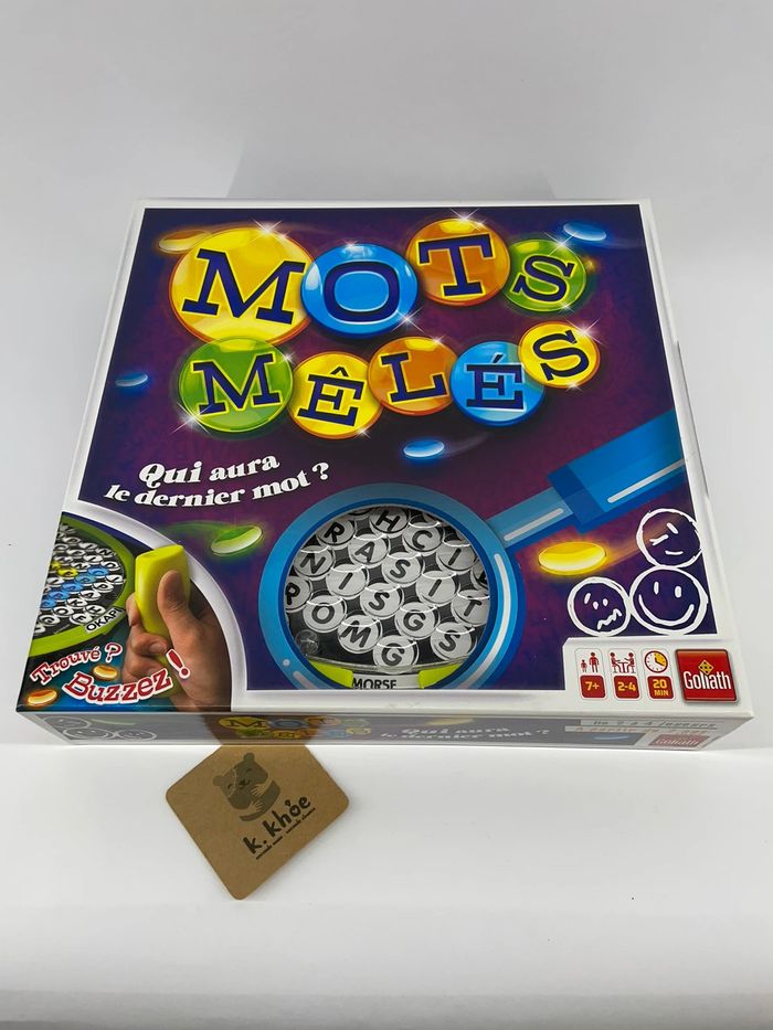 Mots mêlés Goliath