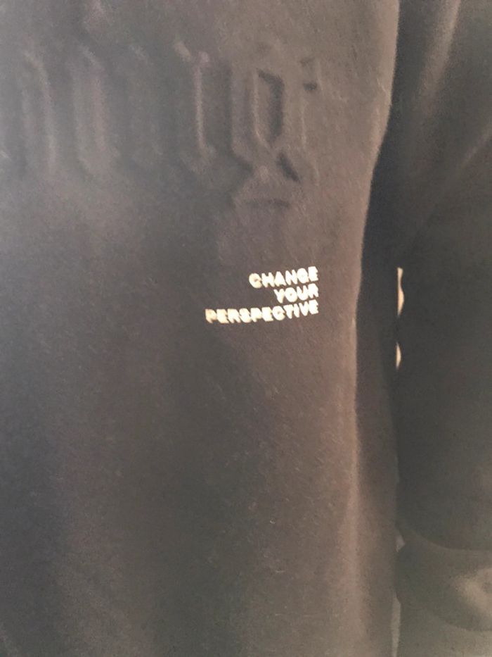 Sweat à capuche noir Pull&Bear taille M - photo numéro 6