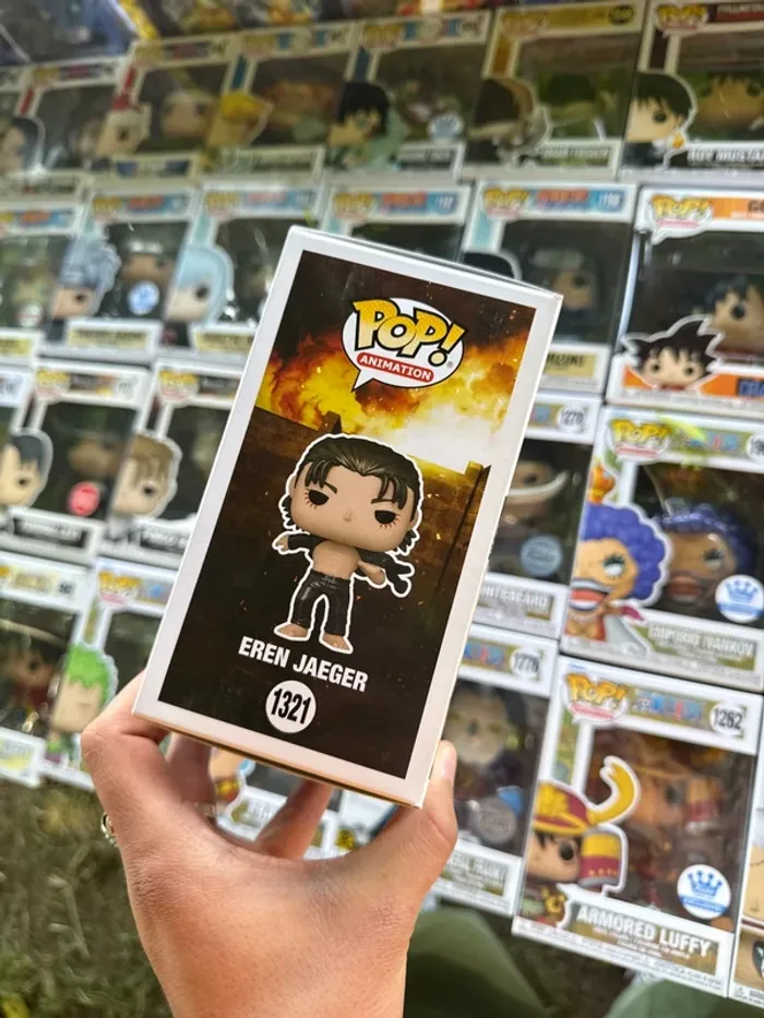 Funko Pop Eren Jaeger 1321 - Attack on titan - photo numéro 5