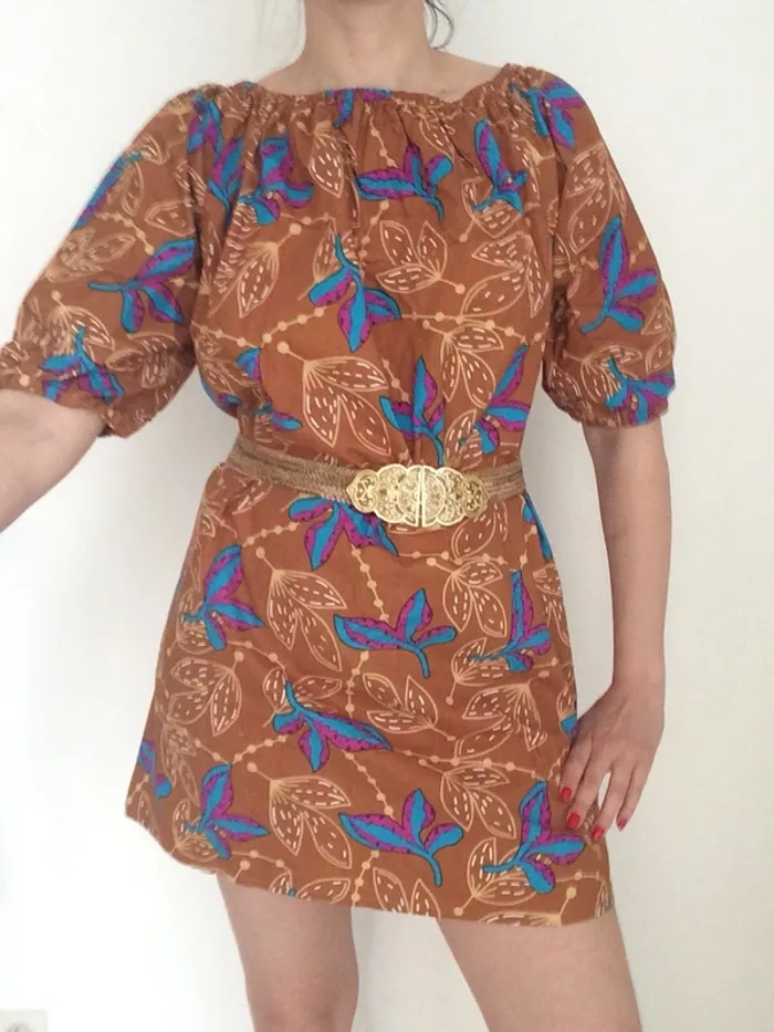 Robe des Caraïbes et ceinture