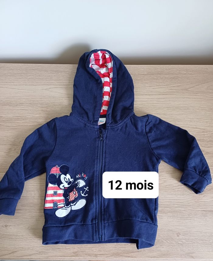 GILET GARÇON MICKEY