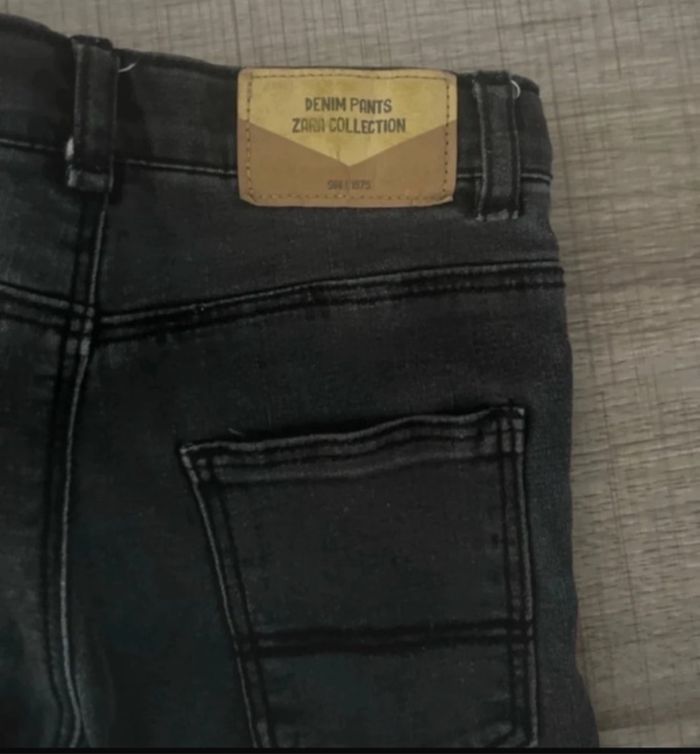 Jeans skinny fille Zara 3/4 ans - photo numéro 3
