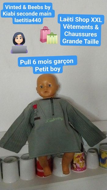 Pull 6 mois garçon