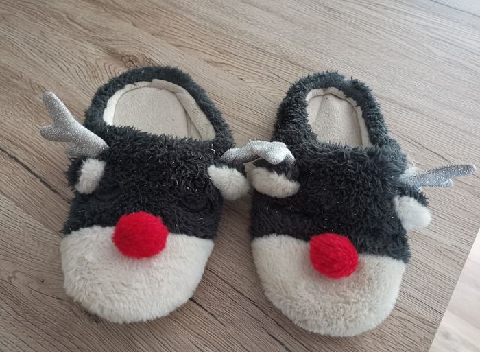 Chaussons de Noël mixte taille 33/34
