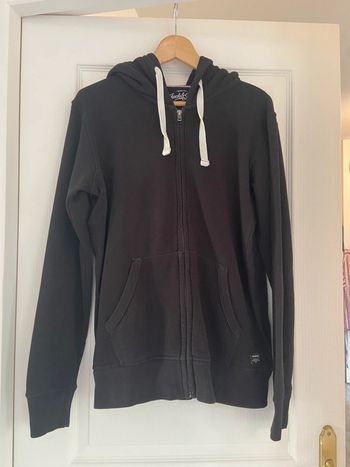 Sweat à capuche noir Jack & Jones taille S