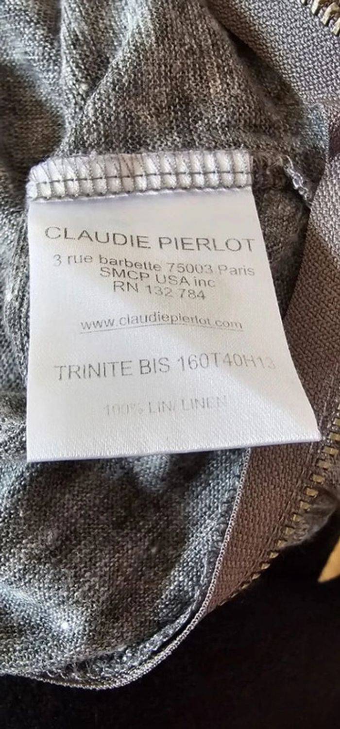 Top en lin Claudie Pierlot T.2 - photo numéro 7