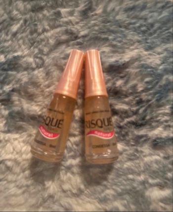2 vernis base transparente neuve 