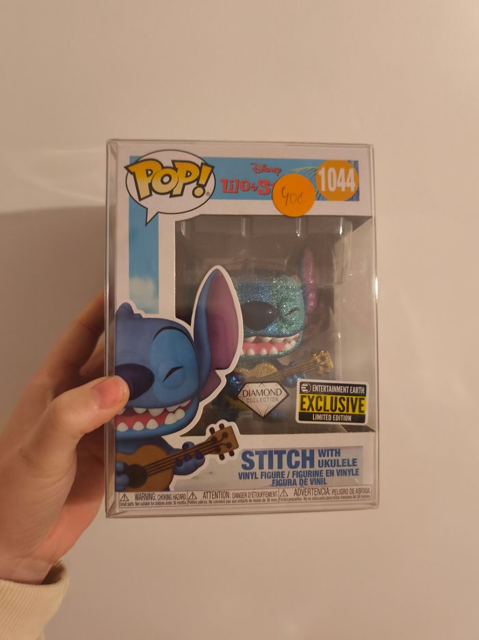 Funko pop Disney figurine Stitch ukulele 1044