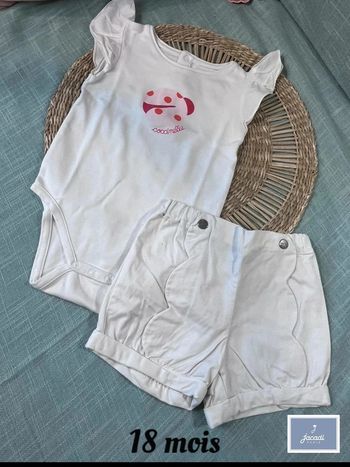 Ensemble taille 18 mois jacadi