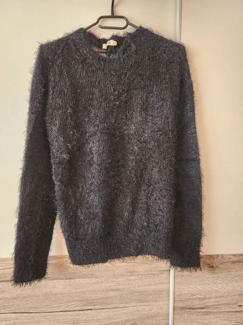 Pull tout doux noir TU 36/42