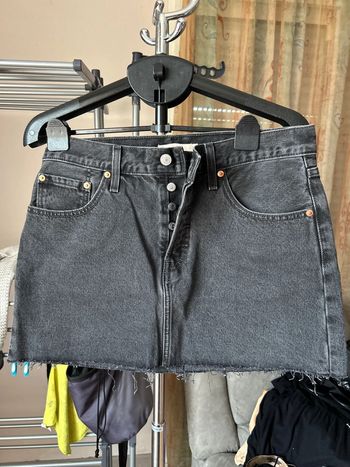 Jupe en jean noire Levi’s