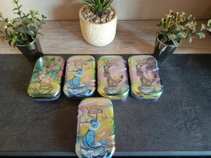 5 mini tins évolution prismatique