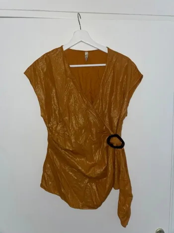 Haut moutarde Zara L