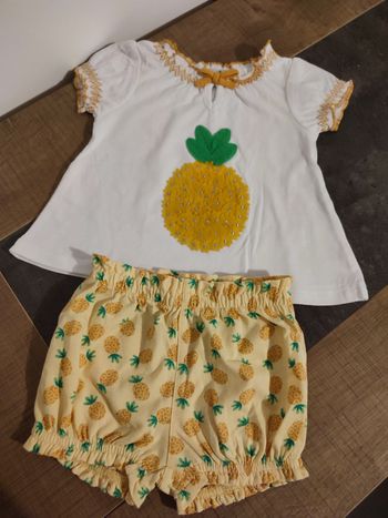 Ensemble été bébé fille