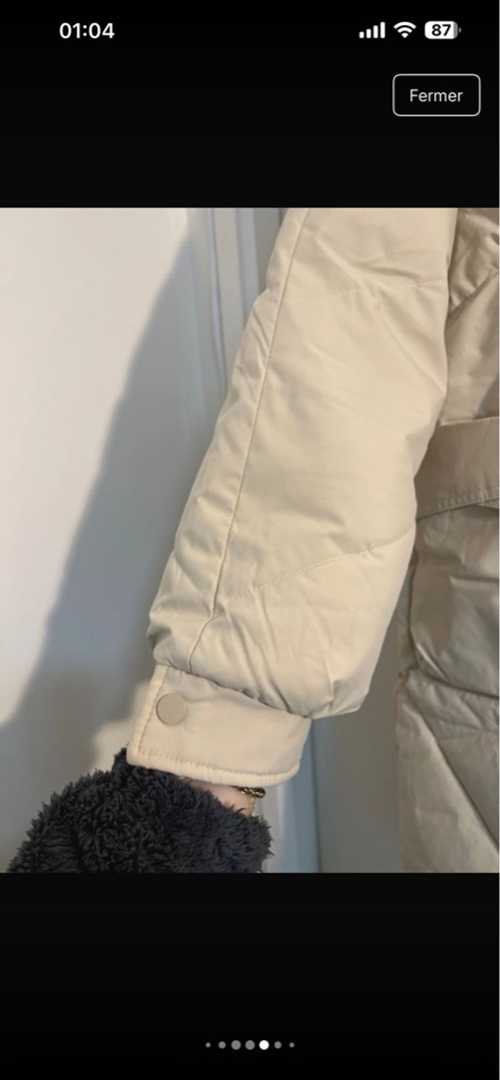 Doudoune beige - photo numéro 5
