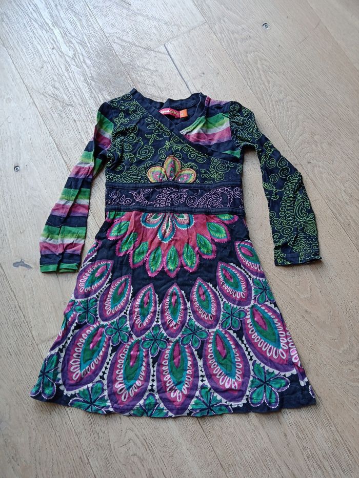 Robe Desigual colorée – Taille 4 ans