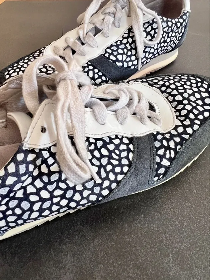 Baskets en cuir 40 - photo numéro 5