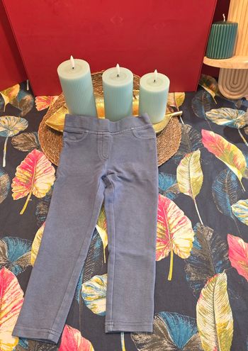 Jegging bleu 3-4 ans