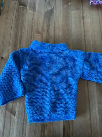 Pull 5 ans fait main au crochet