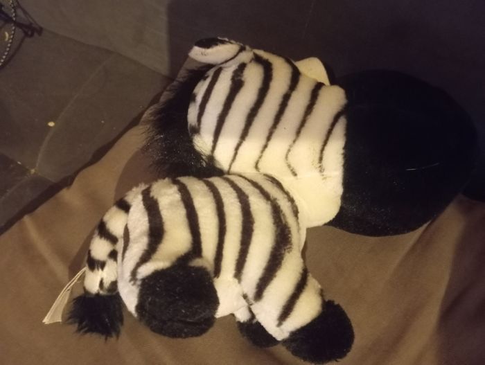 Peluche zèbre - photo numéro 2