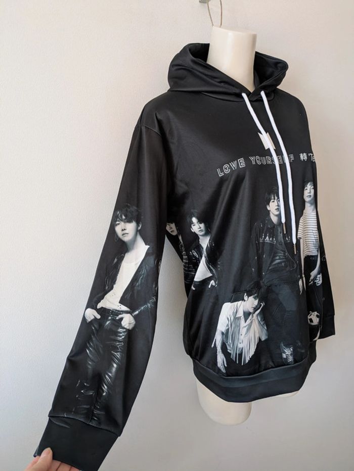Sweat hoodie BTS Kpop - taille M - love yourself tear' - photo numéro 2