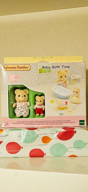 Sylvanian Families  5092  Le bain de bébé ours