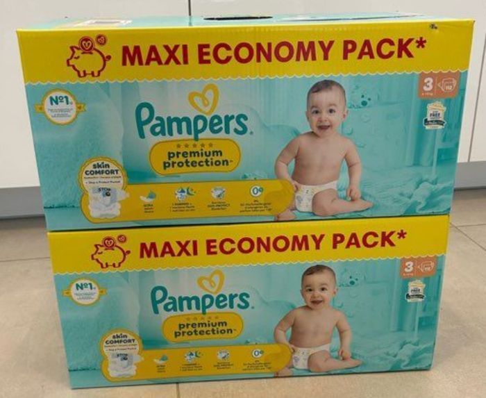 Couche Pampers premium protection taille 3 - photo numéro 2