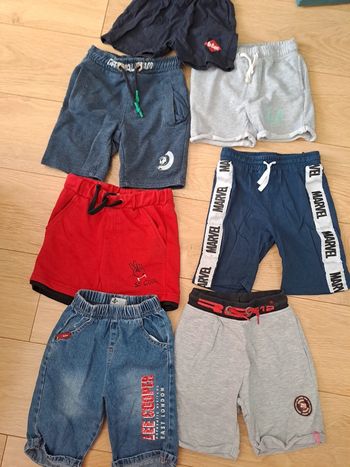 Lot de shorts 4 ans