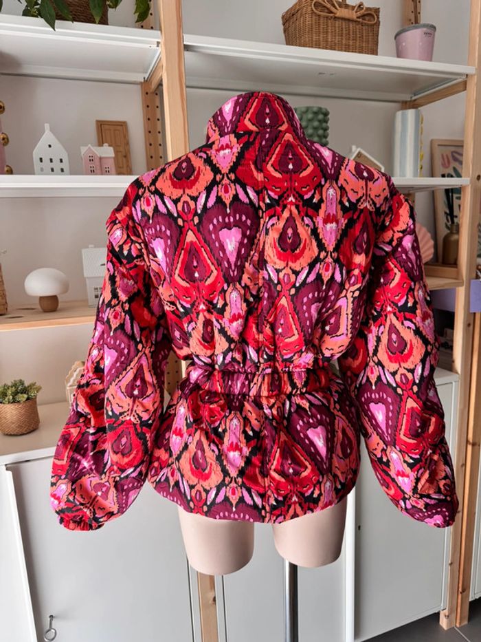 Manteau doudoune pop coloré - photo numéro 3