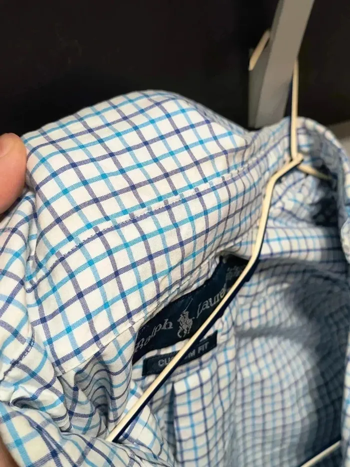 Chemise Ralph Lauren à carreaux – Custom Fit – Élégance vintage - photo numéro 10