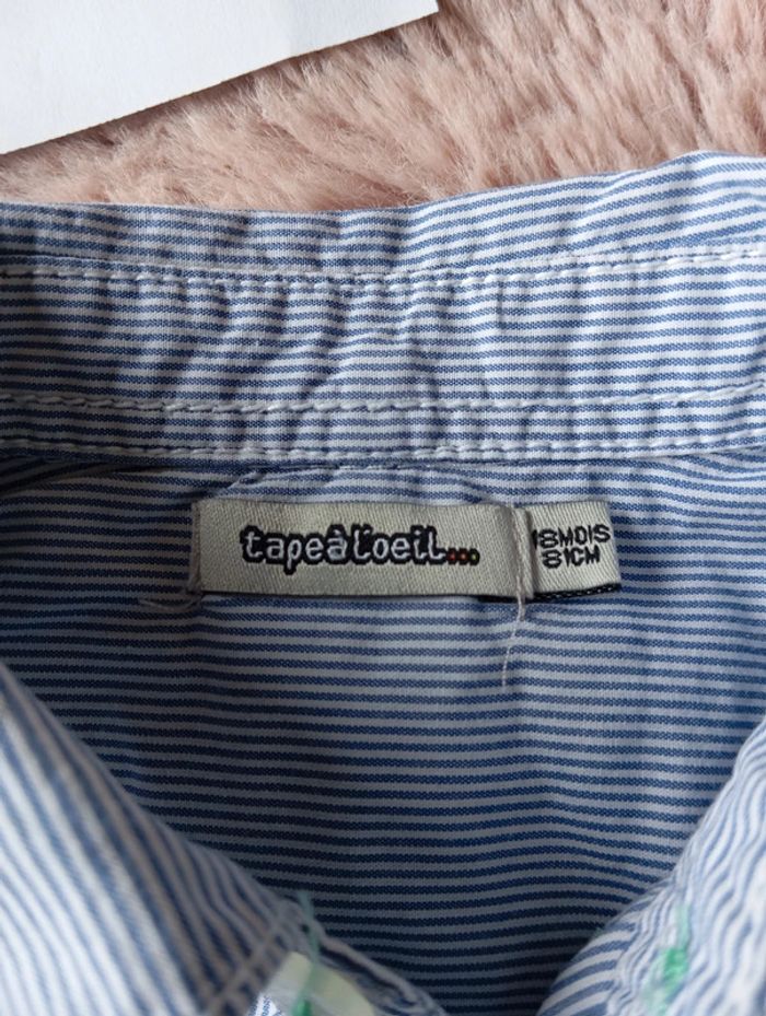Chemise a rayures 18 mois - photo numéro 2