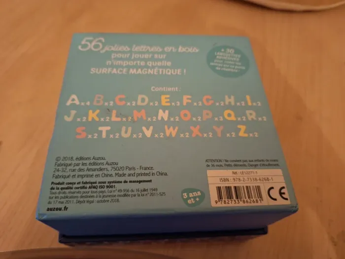 lettres magnétique - photo numéro 2