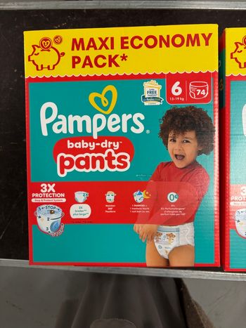 Maxi pack Pampers pants taille 6