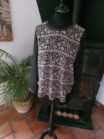 Blouse manches longues